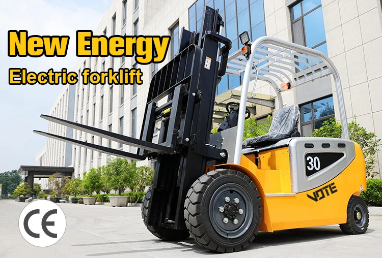 Carretilla elevadora eléctrica sentado, venta al por mayor, carretilla elevadora hidráulica con batería para almacén, cargadores eléctricos de alta calidad personalizados