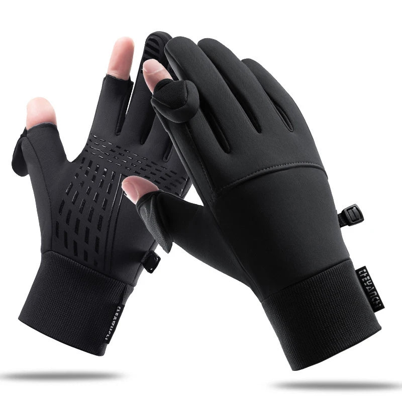 Guantes Cálidos Impermeables de Invierno – A Prueba de Viento y con Pantalla Táctil para Hombres y Mujeres