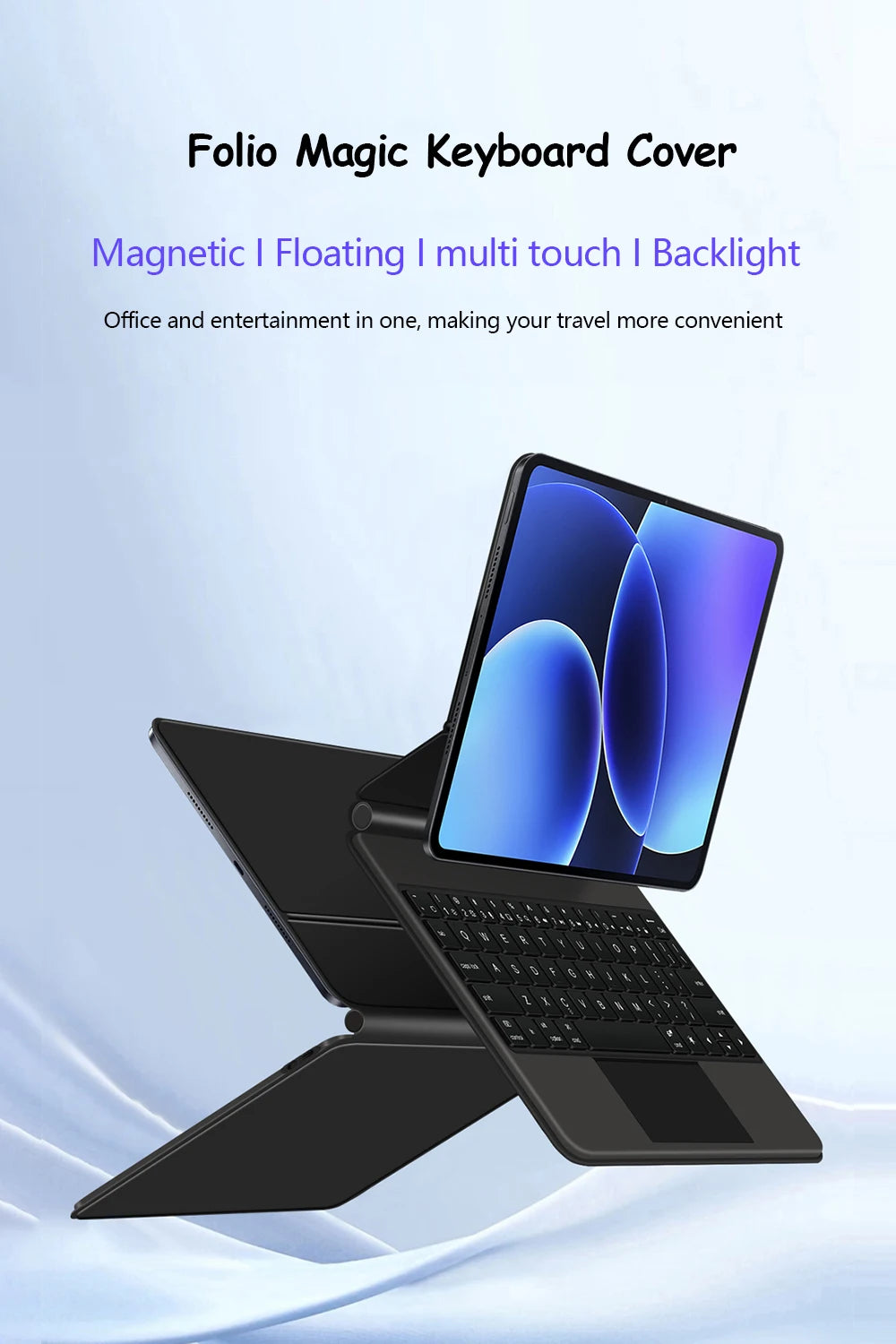 Teclado Magnético Mágico para Xiaomi Pad 8 / 8 Pro – Funda Inteligente de 11,2