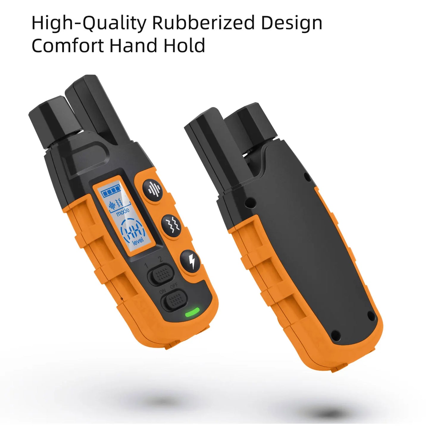 Collar de entrenamiento eléctrico para perros de 3300 pies, Control remoto, resistente al agua, comportamiento de mascotas para cachorros de 5-120 libras con vibración de choque