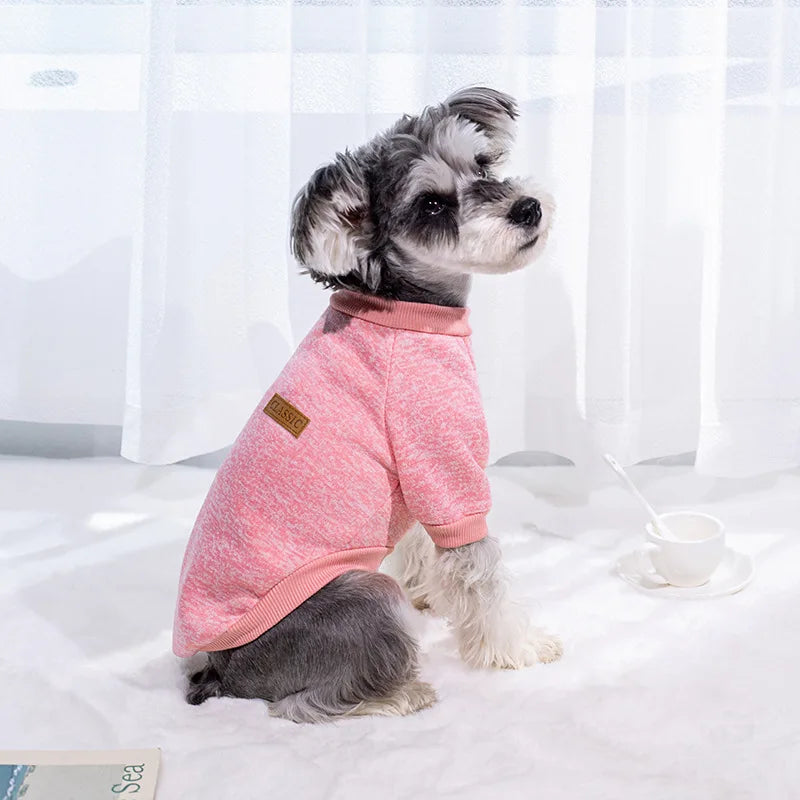 Chaqueta para cachorros y gatos, ropa cálida de invierno para perros pequeños, abrigo para Chihuahua, ropa Schnauzer Pug, sudaderas, disfraces informales para mascotas