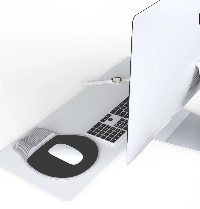 Alfombrilla ergonómica para ratón, soporte para muñeca, cómoda alfombrilla para ratón, alfombrilla para ratón de Gel para aliviar el dolor en la muñeca, ordenador portátil, oficina