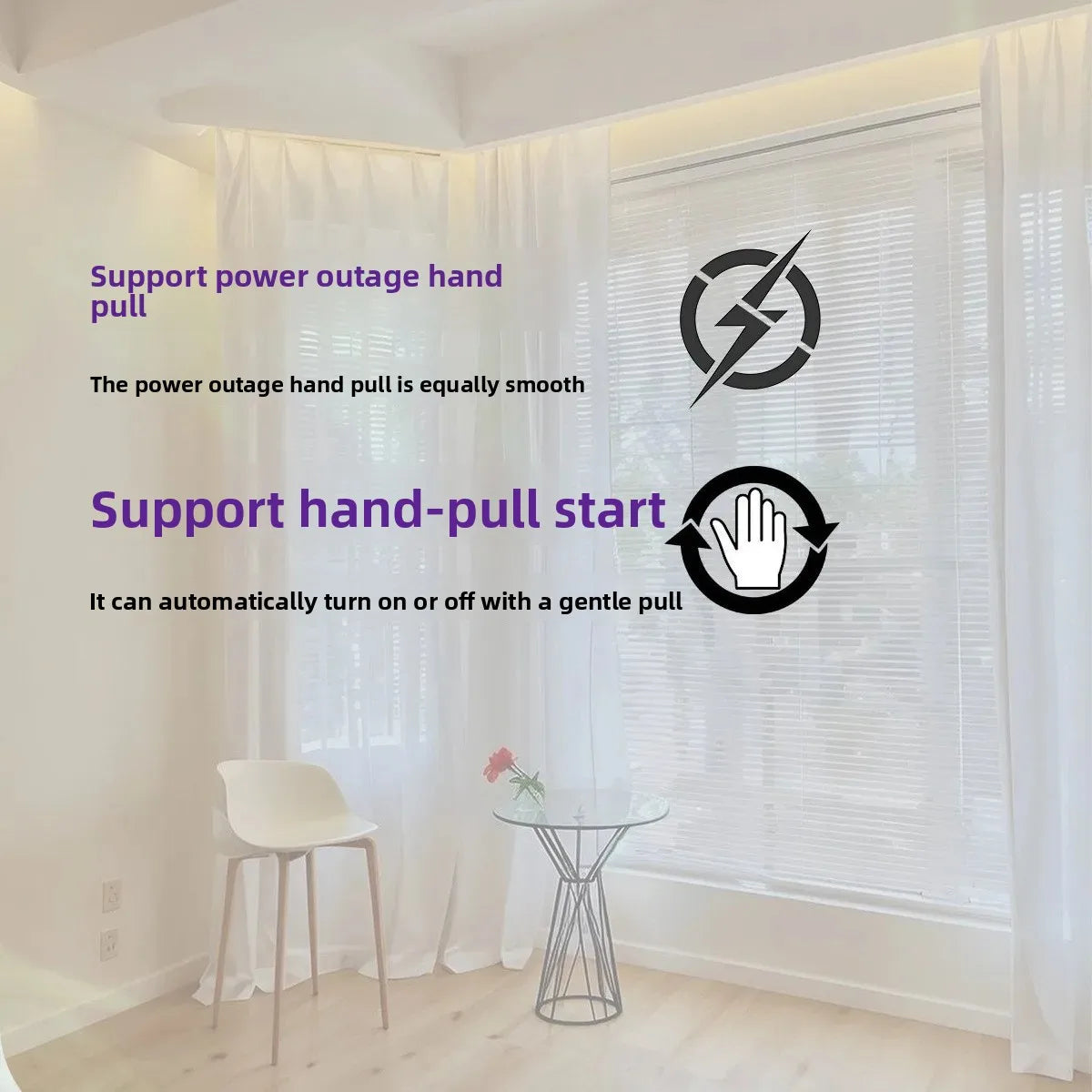 Cortinas eléctricas inteligentes con Control de voz y pista deslizante silenciosa para dormitorio, revestimientos de ventanas automáticos con luz ajustable