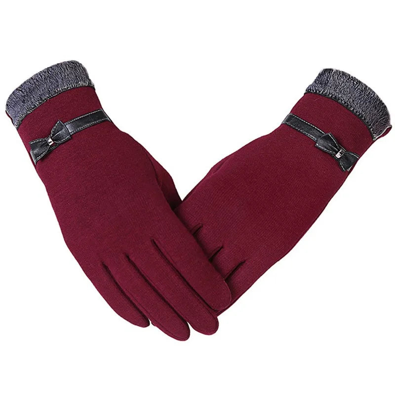 Nuevos Guantes Cálidos de Otoño e Invierno para Mujer – Térmicos, Suaves y Compatibles con Pantalla Táctil