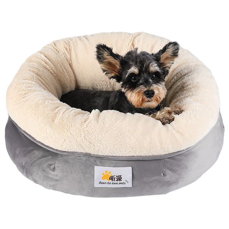 Cama de felpa de terciopelo para gatos, cesta para gatos, casa anidada, saco de dormir, perrera, camas cálidas de invierno, cojín para perros pequeños legowisko dla kota