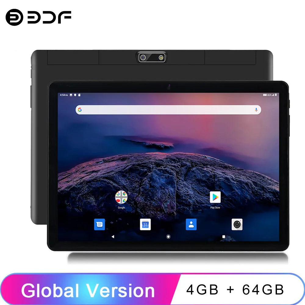 BDF Tablet 10,1’’ – Octa Core, 4GB RAM, 64GB ROM, Dual SIM 3G, Llamadas, WiFi y Bluetooth