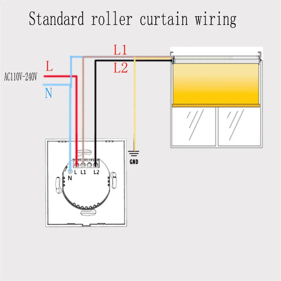 Motor de cortina eléctrico Dooya DT52S 75W, Motor fuerte motorizado de 4 cables para hogar inteligente, funciona con controladores Fibaro y red Fibaro