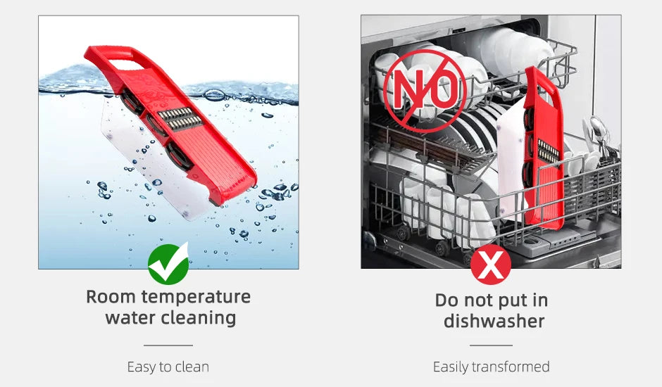 Rallador cortador de vegetales 6 en 1, triturador múltiple, pelador de zanahorias, frutas y verduras