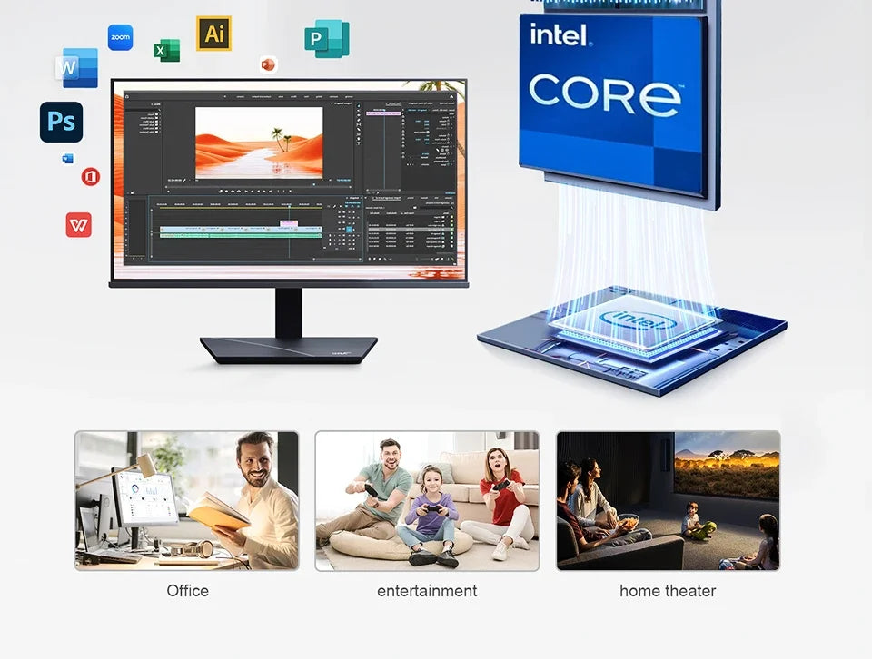 Mini PC Gamer con Windows 11 Pro – Intel Core i9, 16GB DDR4, 1TB SSD, 4K HD