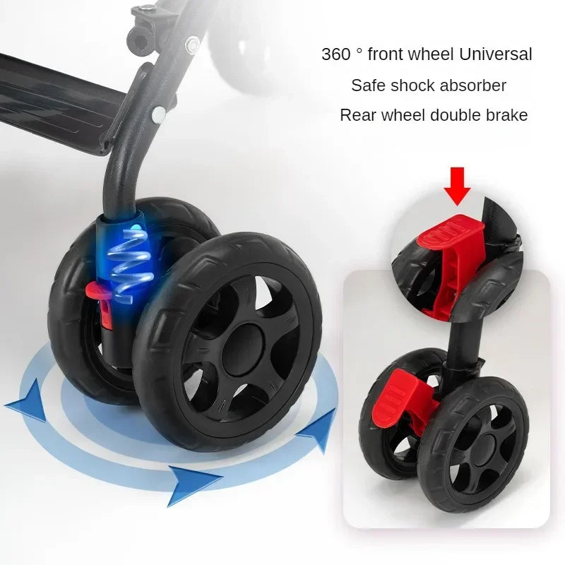 Cochecito para perros y gatos, cochecito de bebé de peluche para perros y gatos, ligero y plegable para perros pequeños al salir