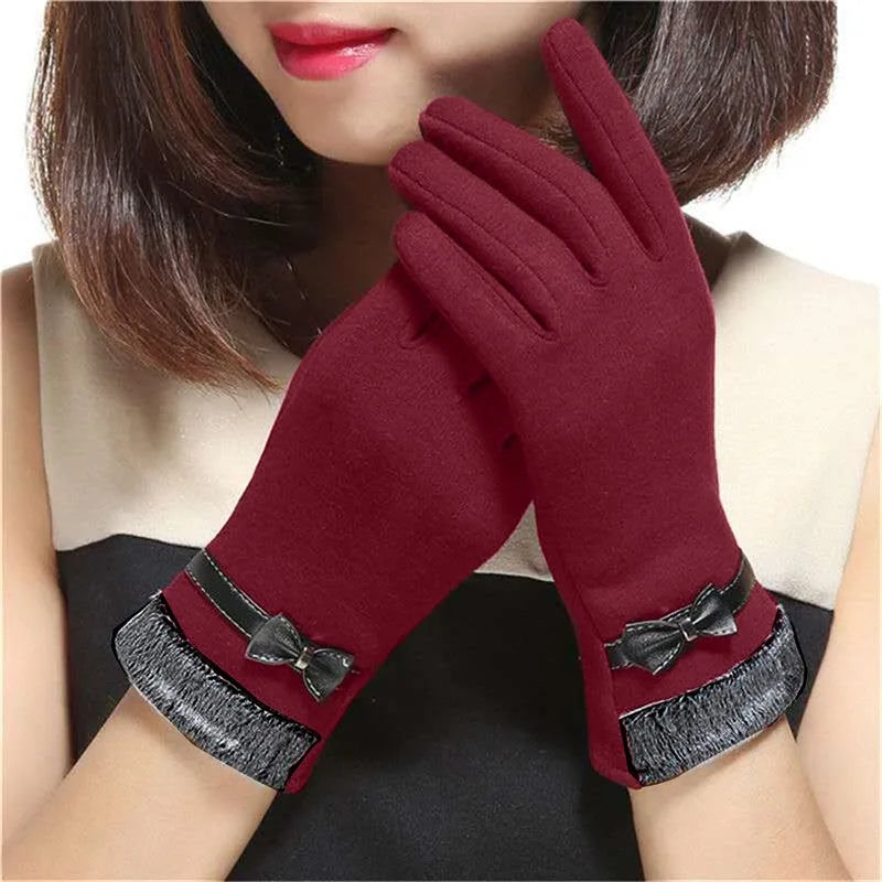 Nuevos Guantes Cálidos de Otoño e Invierno para Mujer – Térmicos, Suaves y Compatibles con Pantalla Táctil