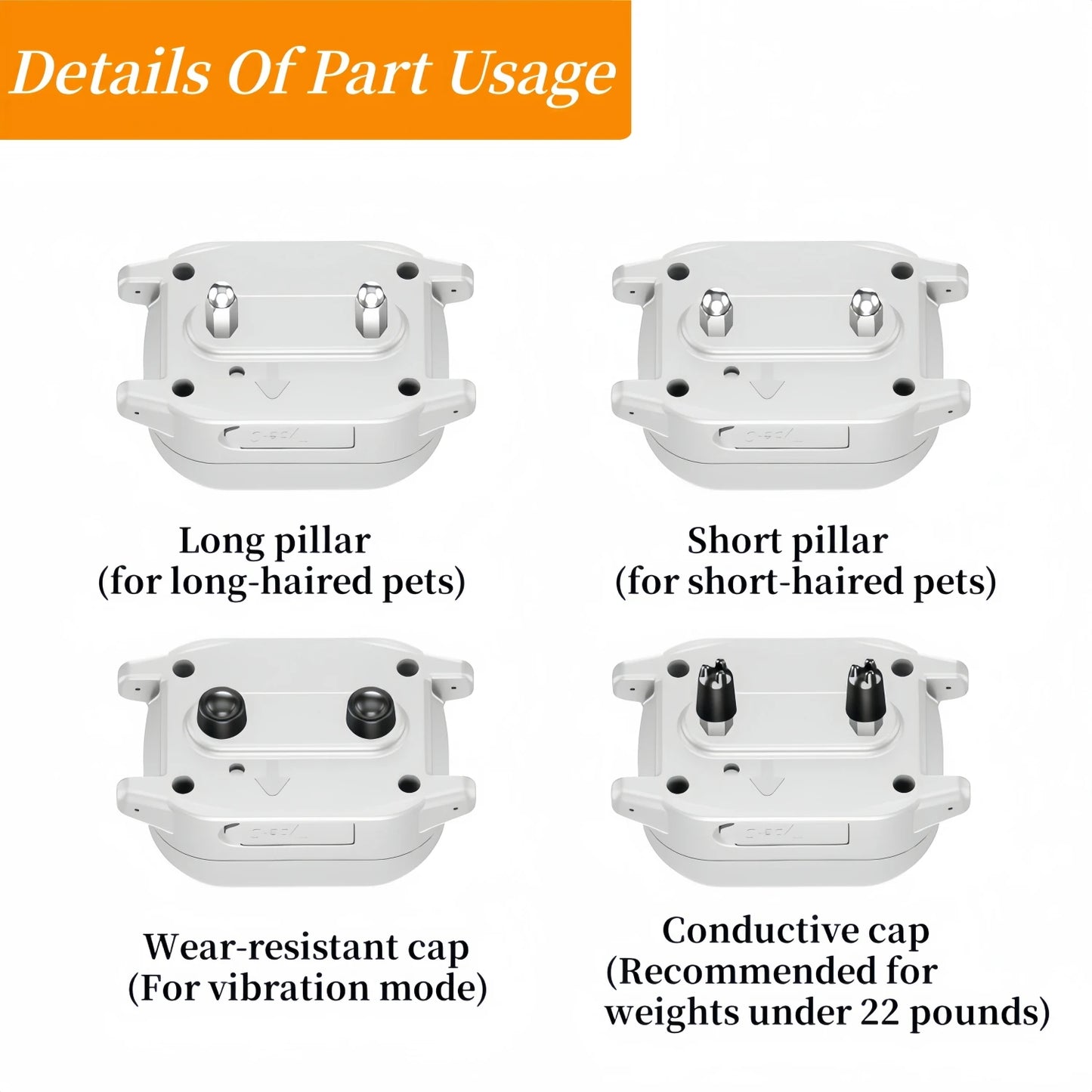 YHLC Collar de perro antiladridos automático de 3300 pies, tapón de ladridos recargable, Collar de entrenamiento eléctrico para perro