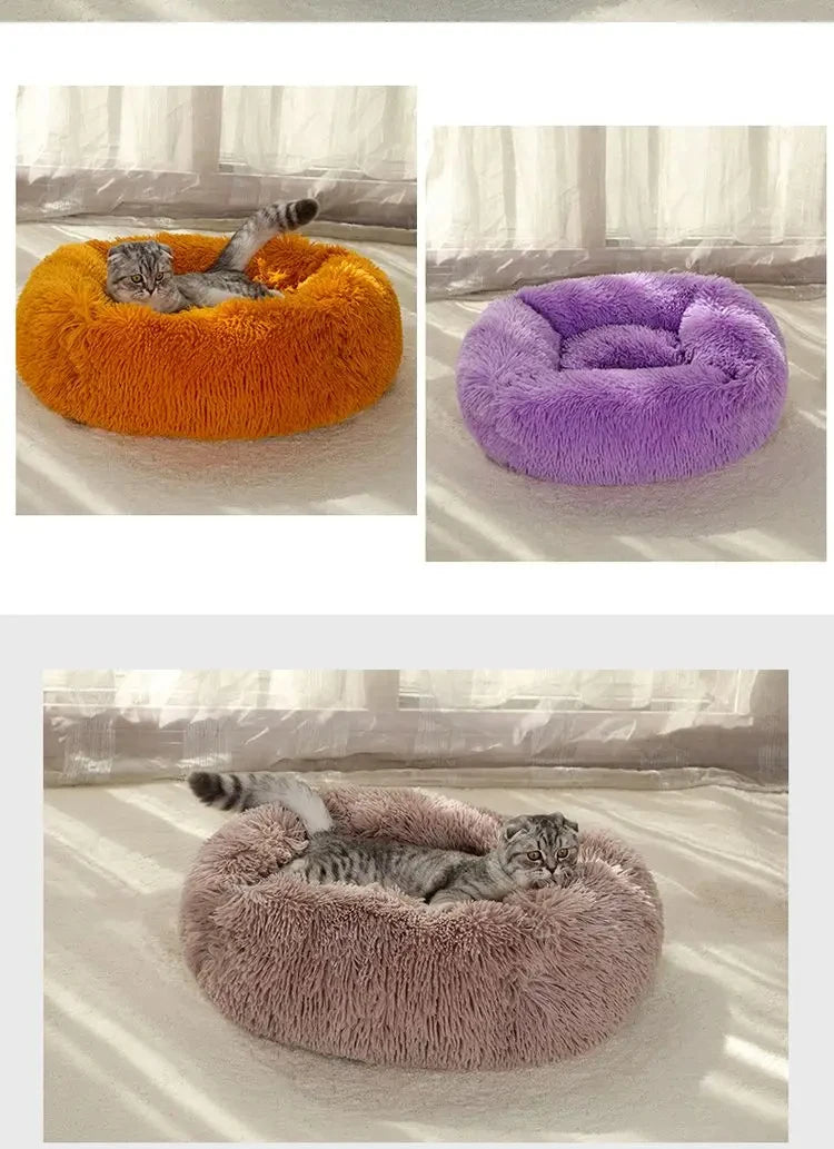 Cama rectangular de felpa para perros, estera cálida de invierno, cama para perros y gatos pequeños, medianos y grandes, perrera, cojín para gatos, accesorios para sofá para mascotas