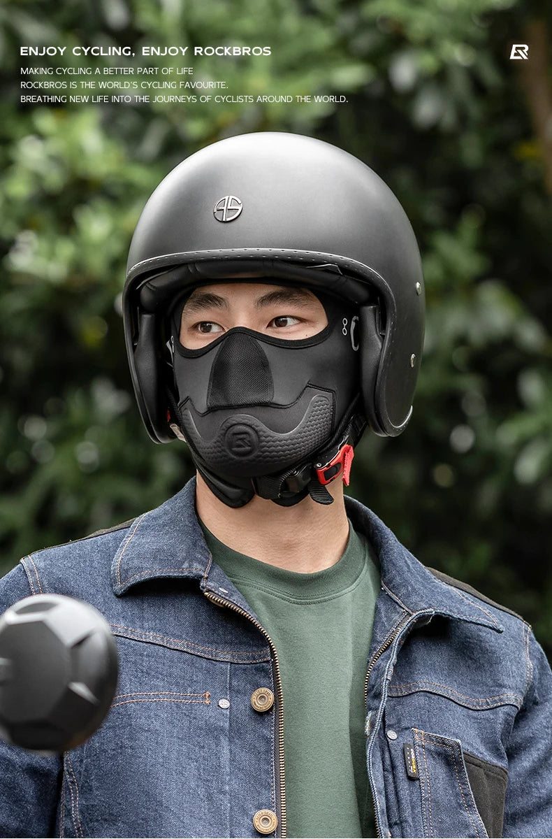 ROCKBROS-Sombrero de ciclismo, pasamontañas fresco de verano, protección UV, bufanda para bicicleta, senderismo, sombrero de seda de hielo, cubierta para la cara, forro para casco deportivo