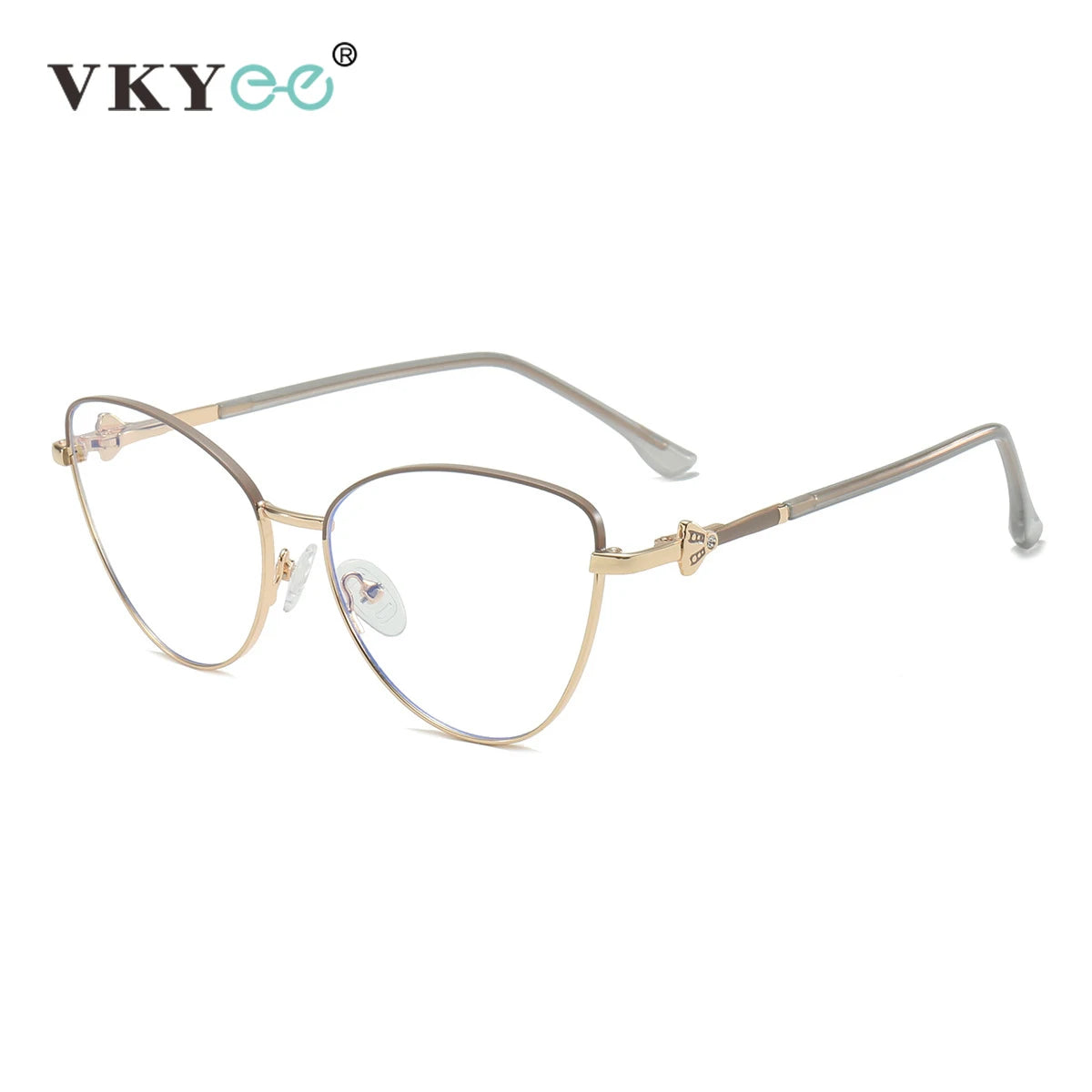 VICKY, nueva moda, Simple, ojo de gato, diseño de marco personalizado, gafas de lectura antiluz azul para mujer, prescripción personalizable